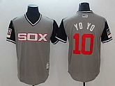 White Sox 10 Yoan Moncada YoYo Gray 2018 Players Weekend Authentic Team Jerseys,baseball caps,new era cap wholesale,wholesale hats